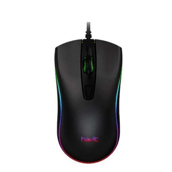 HAVIT MS72 COOL RGB LIGHT USB OPTICAL MOUSE